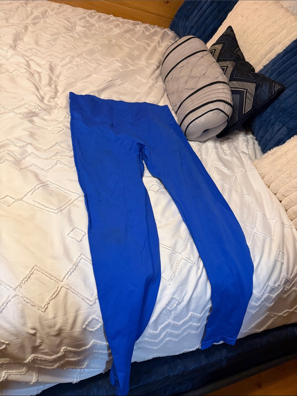 Bright Royal Blue Stretch Leggings
